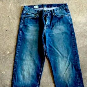 Barbour Steve McQueen button fly jeans